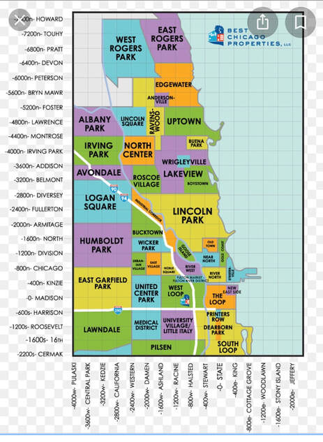 Map of Chicago Neighborhoods